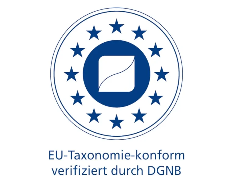 EU-Taxonomiekonformität Logo DGNB