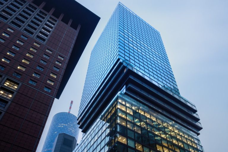 Japan Tower und Omniturm Frankfurt